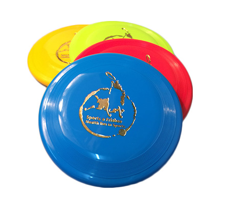 Hard plastic frisbee